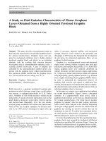 Báo cáo hóa học: 