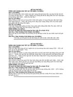 Đề ôn thi trắc nghiệm đại học môn lịch sử 2012 doc