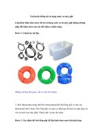 Tự làm hệ thống tái sử dụng nước xả máy giặt pptx