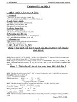 Ôn tập hóa học_sự điện ly doc