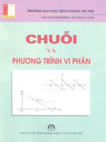 Chuỗi và phương trình vi phân part 1 ppt
