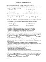 ĐỀ THI THỬ TỐT NGHIỆP SỐ 37 doc