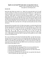 Báo cáo nghiên cứu nông nghiệp 