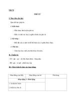 Tiết 75 PHÓ TỪ potx