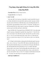 Báo cáo nghiên cứu khoa học 