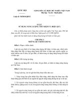 Luat Su dung nang luong tiet kiem hieu qua 2010 (1-1-2011) ppt