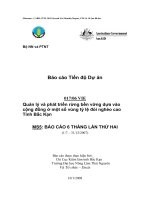 Báo cáo nghiên cứu nông nghiệp 