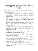 Phương pháp giáo dục hoàn cảnh đặc biệt docx