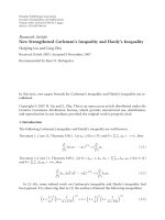 Báo cáo hóa học: 