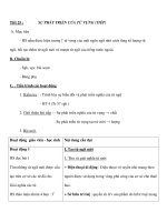 Tiết 25 : SỰ PHÁT TRIỂN CỦA TỪ VỰNG (TIẾP) docx