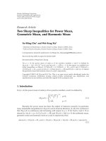 Báo cáo hóa học: 