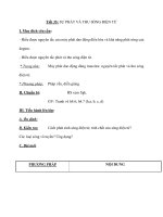 Tiết 35: SỰ PHÁT VÀ THU SÓNG ĐIỆN TỪ pot