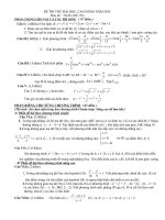 Đề thi thử đại học môn toán năm 2012_Đề số 128 pdf