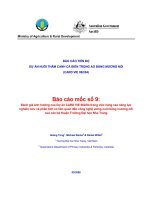 Báo cáo nghiên cứu nông nghiệp 