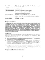 Báo cáo nghiên cứu nông nghiệp 