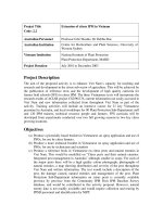 Báo cáo nghiên cứu nông nghiệp 