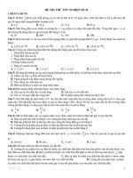 ĐỀ THI THỬ TỐT NGHIỆP SỐ 41 ppt