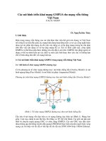 các mô hình triển khai mạng gmpls cho mạng viễn thông việt nam