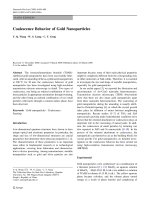 Báo cáo hóa học: 