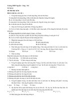 Đề thi thử tốt nghiệp môn vật lý_THPT Nguyễn – Công - Trứ potx