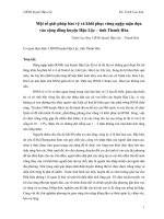 Báo cáo nghiên cứu nông nghiệp 