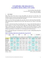 Báo cáo nghiên cứu nông nghiệp 