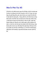 Bún ốc Phủ Tây Hồ doc