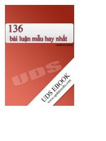 136 bài luận anh ngữ hay nhất