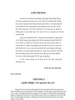 thực tập  tìm hiểu công nghệ wirelesss lan