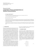 Báo cáo hóa học: 