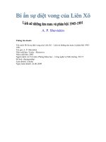 Bí ẩn sự diệt vong của Liên Xô pptx