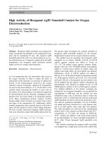 Báo cáo hóa học: 