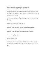 Nail Cupcake ngọt ngào và tươi trẻ docx