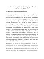 Hoàn thiện mô hình tổng thể bộ máy nhà nước đáp ứng nhu cầu của nhà nước pháp quyền xã hội chủ nghĩa doc