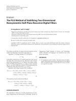 Báo cáo hóa học: 