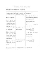 Tiết 2. CON LẮC VẬT LÍ – HỆ DAO ĐỘNG potx