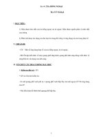 Bài 40. TIA HỒNG NGOẠI TIA TỬ NGOẠI docx