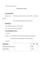 Đọc hiểu văn bản: BẠN ĐẾN NHÀ CHƠI pptx