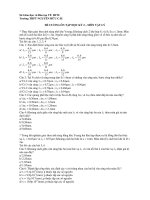 Đề thi thử tốt nghiệp môn vật lý_THPT NGUYỄN HỮU CẦU pdf