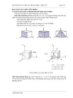 Bài tập Vật liệu dẫn điện docx