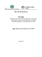 Báo cáo nghiên cứu nông nghiệp 