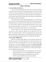 Phân tích hoạt động huy động vốn và cho vay vốn của Ngân hàng đầu tư và phát triển Hậu Giang pptx