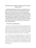 Quan hệ giữa Quốc hội và Chính phủ trong Hiến pháp năm 1958 của Pháp và vận dụng ở Việt Nam pptx