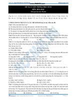 Đề tự luyện thi đại học môn Hóa 2012 pot
