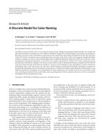 Báo cáo hóa học: 