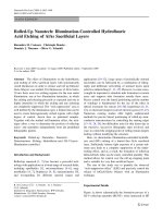 Báo cáo hóa học: 