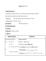 TIẾT 24: BÀI TẬP potx