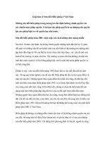 Góp bàn về Sửa đổi Hiến pháp ở Việt Nam ppt