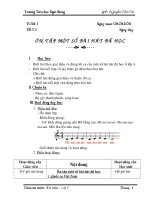 Giáo án âm nhạc lớp 5 pptx