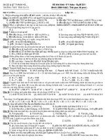 THI THỬ ĐẠI HỌC - CAO ĐẲNG NĂM 2011 THPT TĨNH GIA_Đề 2 doc